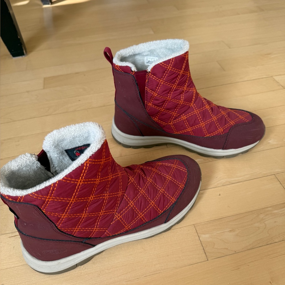 KEEN womens Terradora 2 Wintry Pull on Insulated Waterproof

Salmon color